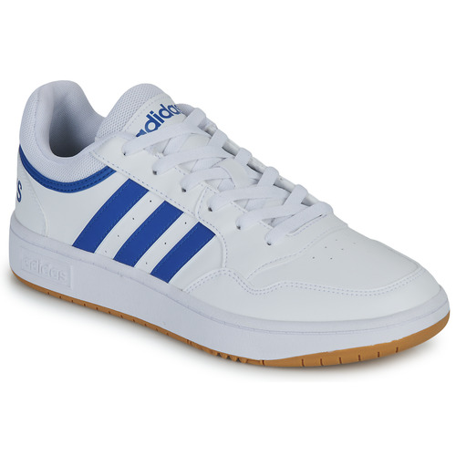Pantofi Bărbați Pantofi sport Casual Adidas Sportswear HOOPS 3.0 Alb / Albastru / Gum