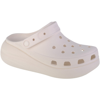 Pantofi Femei Papuci de casă Crocs Classic Crush Clog Alb