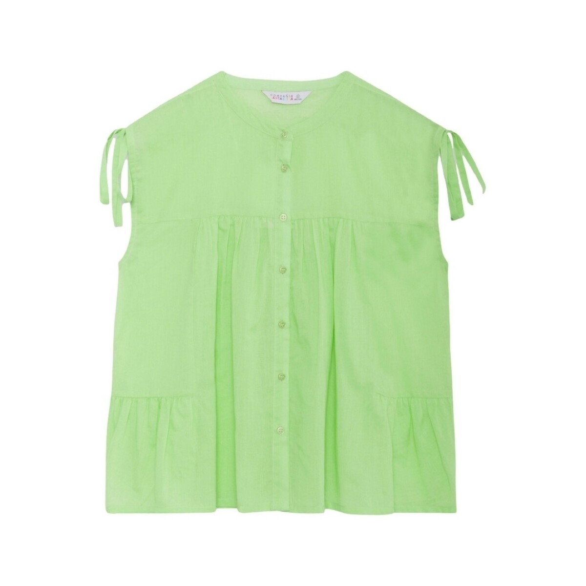 Îmbracaminte Femei Topuri și Bluze Compania Fantastica COMPAÑIA FANTÁSTICA Shirt 41054 - Yellow galben