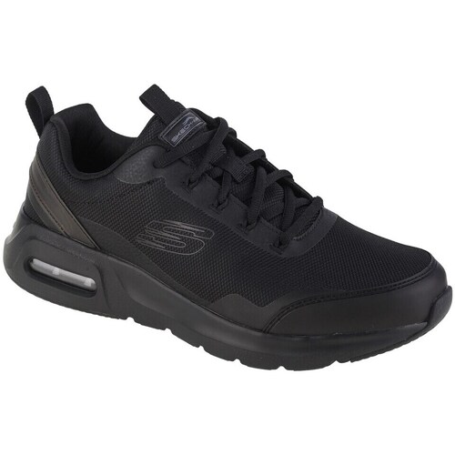 Pantofi Bărbați Pantofi sport Casual Skechers Skechair Court Negru