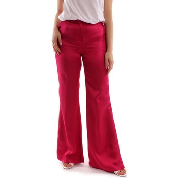 Îmbracaminte Femei Pantaloni fluizi și Pantaloni harem Manila Grace P219VU roz