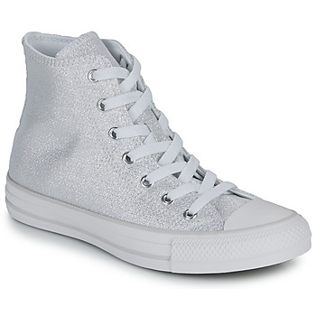 Pantofi Fete Pantofi sport stil gheata Converse CHUCK TAYLOR ALL STAR PRISM GLITTER Argintiu