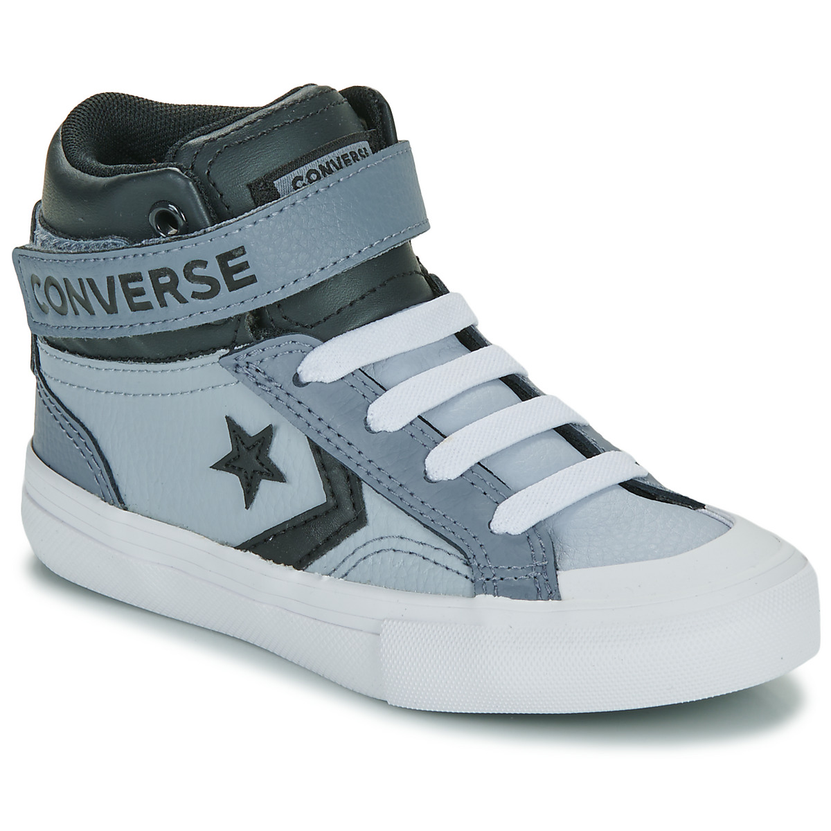 Pantofi Băieți Pantofi sport stil gheata Converse PRO BLAZE STRAP VINTAGE ATHLETIC Gri / Negru