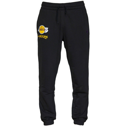 Îmbracaminte Bărbați Pantaloni de trening New-Era NBA Team Los Angeles Lakers Logo Jogger Negru