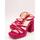Pantofi Femei Sandale Alma Blue  roz