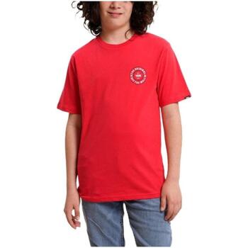 Îmbracaminte Băieți Tricouri mânecă scurtă Vans  roșu