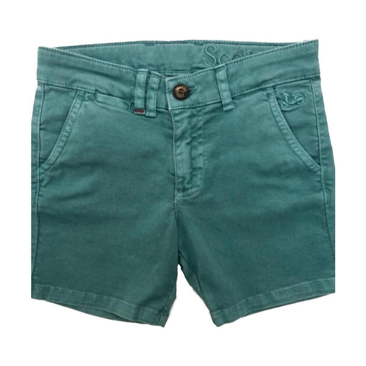 Îmbracaminte Băieți Pantaloni scurti și Bermuda Scotta  verde