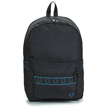 Fred Perry CONTRAST TAPE BACKPACK Black