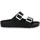 Pantofi Papuci de vară Birkenstock ARIZONA EVA BLACK WHITE CALZ S Negru