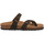 Pantofi Papuci de vară Bioline 227 INGRASSATO MARRONE Maro