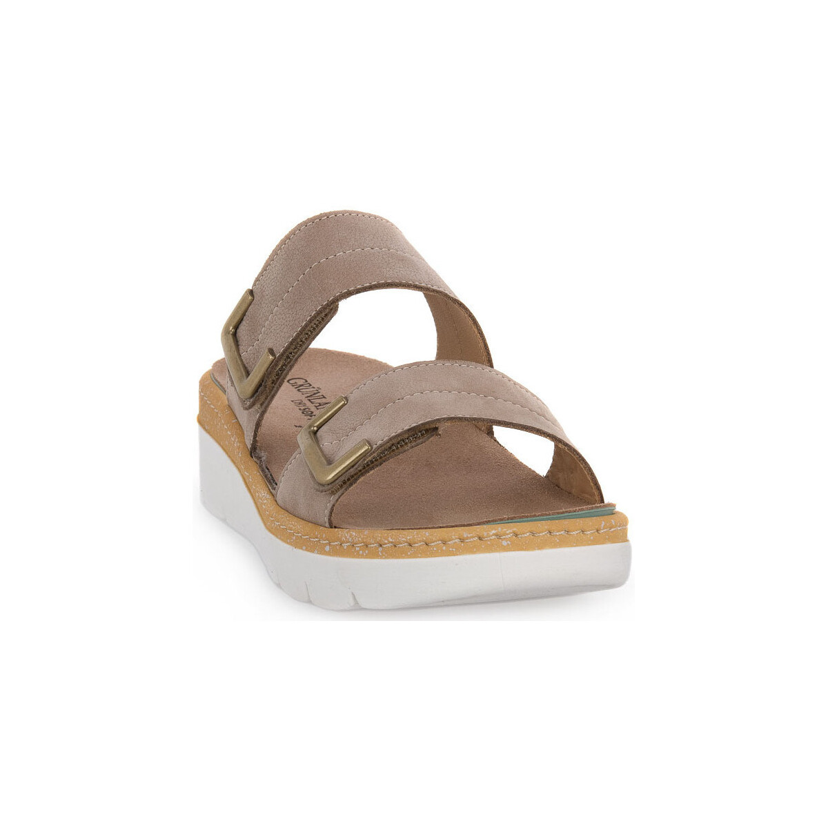 Pantofi Femei Papuci de vară Grunland TAUPE 68MOLL Maro