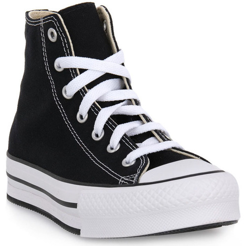 Pantofi Femei Sneakers Converse ALL STAR  EVA LIFT HI BLACK Negru