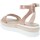 Pantofi Femei Sandale NeroGiardini E307822D roz