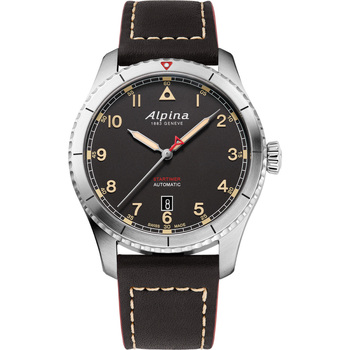 Ceasuri & Bijuterii Bărbați Ceasuri Analogice Alpina AL-525BBG4S26, Automatic, 41mm, 10ATM Argintiu
