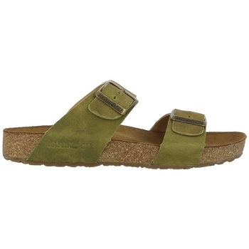 Pantofi Femei Papuci de vară Haflinger BIO ANDREA verde