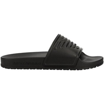 Pantofi Bărbați Papuci de vară Emporio Armani XVPS04 XN747 Negru