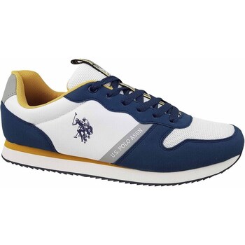 Pantofi Bărbați Pantofi sport Casual U.S Polo Assn. NOBIL009WHIBLU01 Alb, Albastru marim