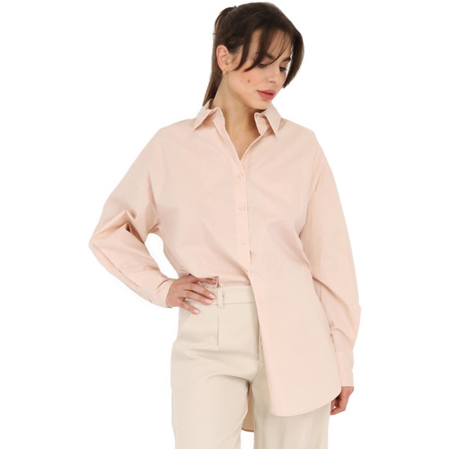 Îmbracaminte Femei Cămăși și Bluze La Modeuse 66211_P153694 roz