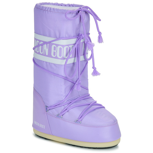 Pantofi Femei Cizme de zapadă Moon Boot MB ICON NYLON Lila