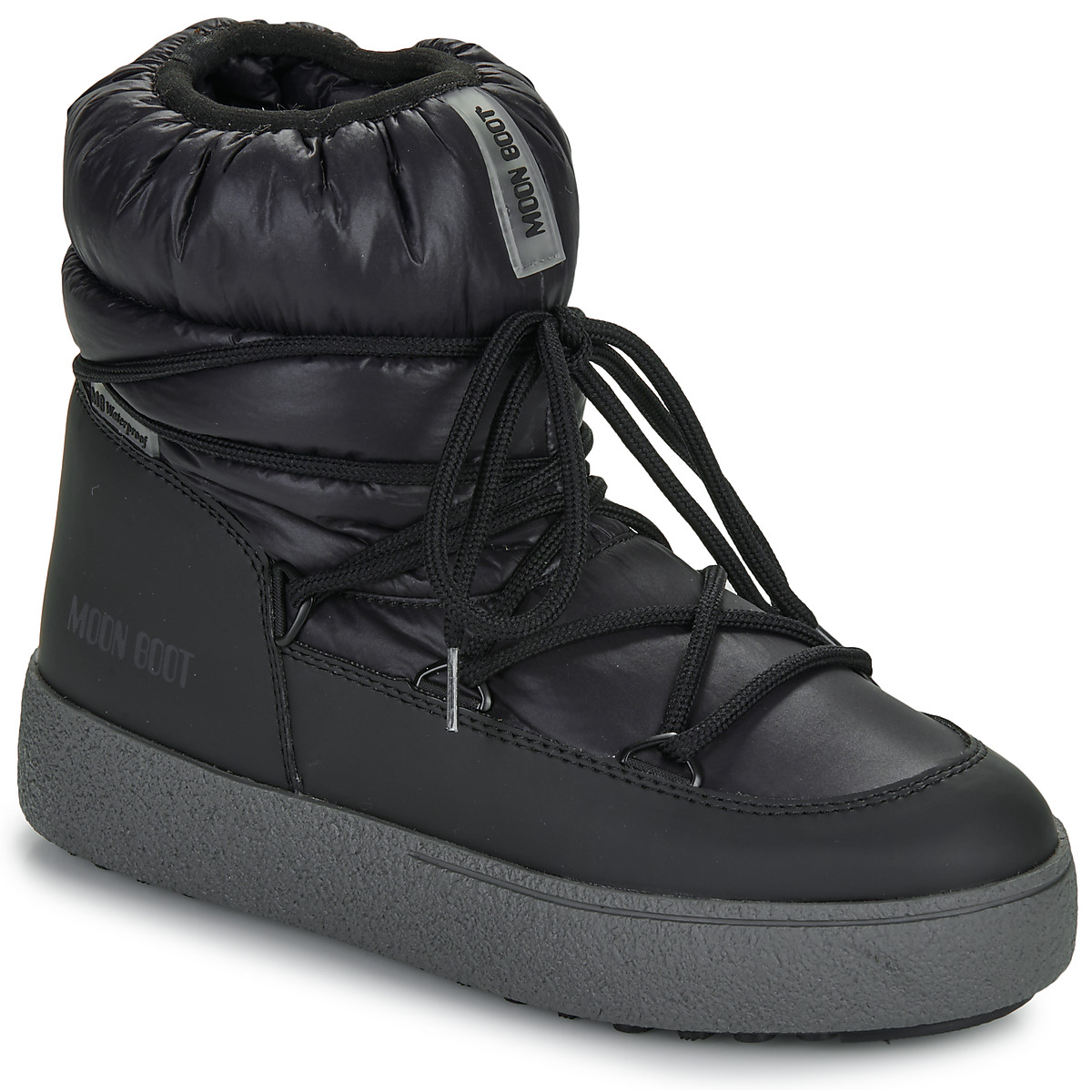 Pantofi Femei Cizme de zapadă Moon Boot MB LTRACK LOW NYLON WP Negru
