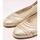 Pantofi Femei Balerin și Balerini cu curea Dansi  Auriu