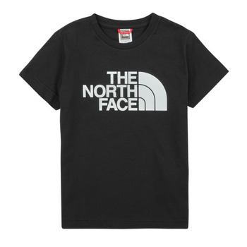Îmbracaminte Băieți Tricouri mânecă scurtă The North Face Boys S/S Easy Tee Negru