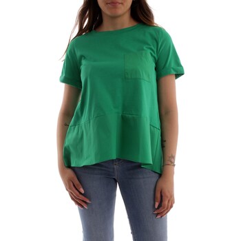 Îmbracaminte Femei Tricouri mânecă scurtă Emme Marella PECE verde