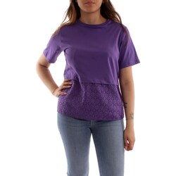 Îmbracaminte Femei Tricouri mânecă scurtă Emme Marella RIARMO violet