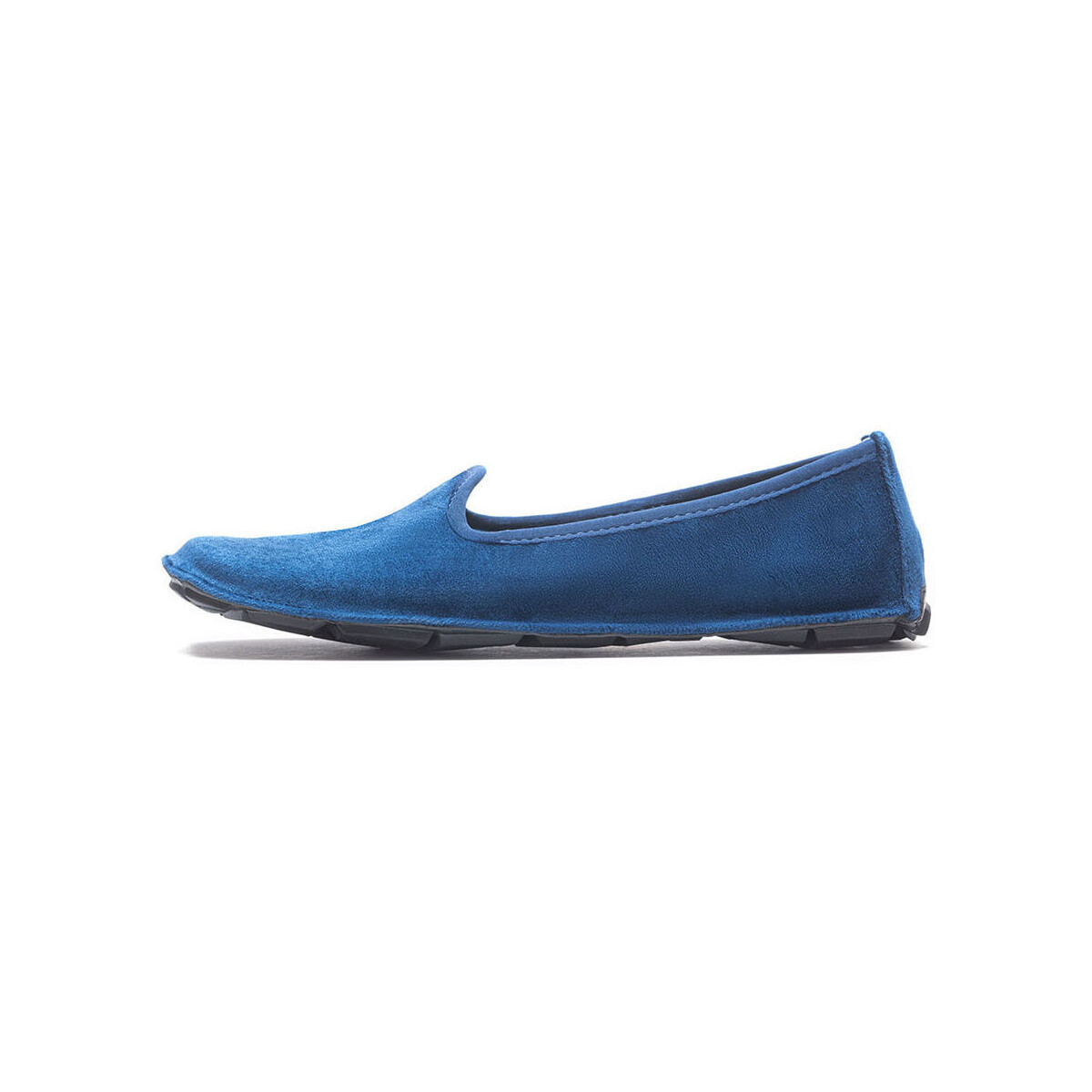 Pantofi Femei Mocasini Vibram Fivefingers ONE QUARTERER VELVET BLUE albastru