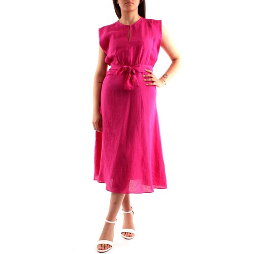 Îmbracaminte Femei Pantaloni de costum Emme Marella ECRU roz