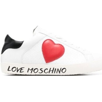 Pantofi Femei Sneakers Love Moschino JA15142G1G FREE LOVE Alb