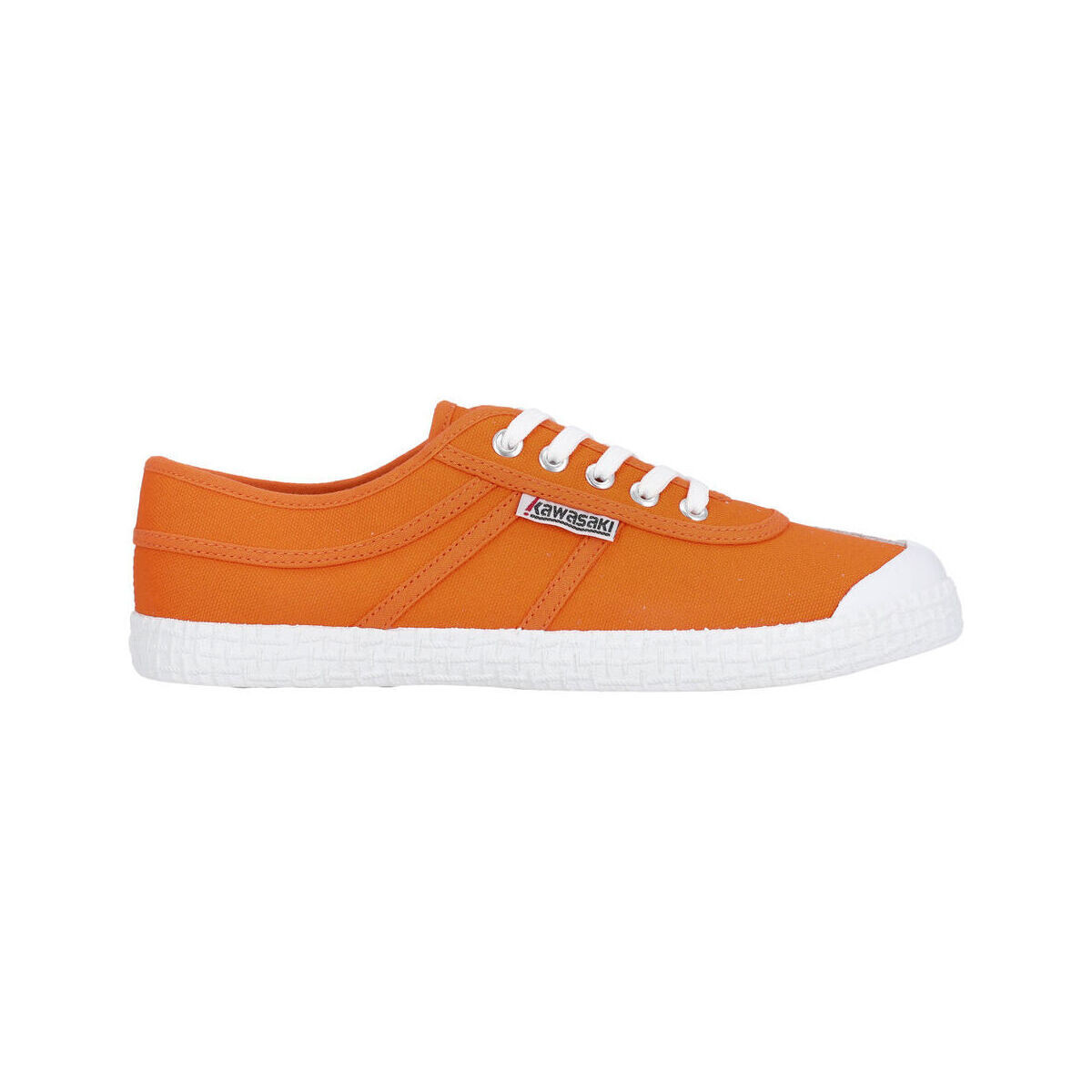 Pantofi Bărbați Sneakers Kawasaki Original Canvas Shoe K192495 5003 Vibrant Orange portocaliu