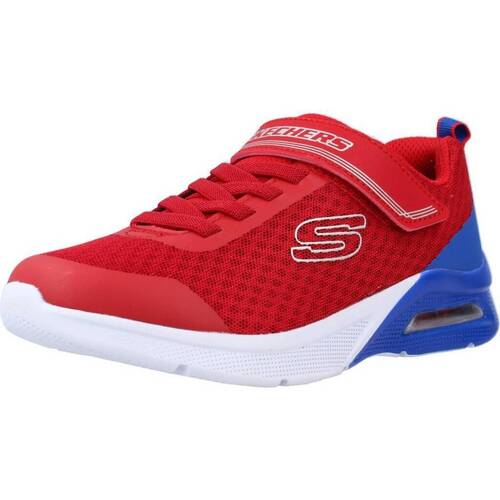 Pantofi Băieți Pantofi sport Casual Skechers MICROSPEC MAX roșu