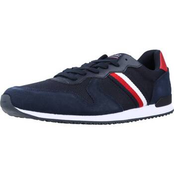 Pantofi Bărbați Sneakers Tommy Hilfiger ICONIC MIX RUNNER albastru