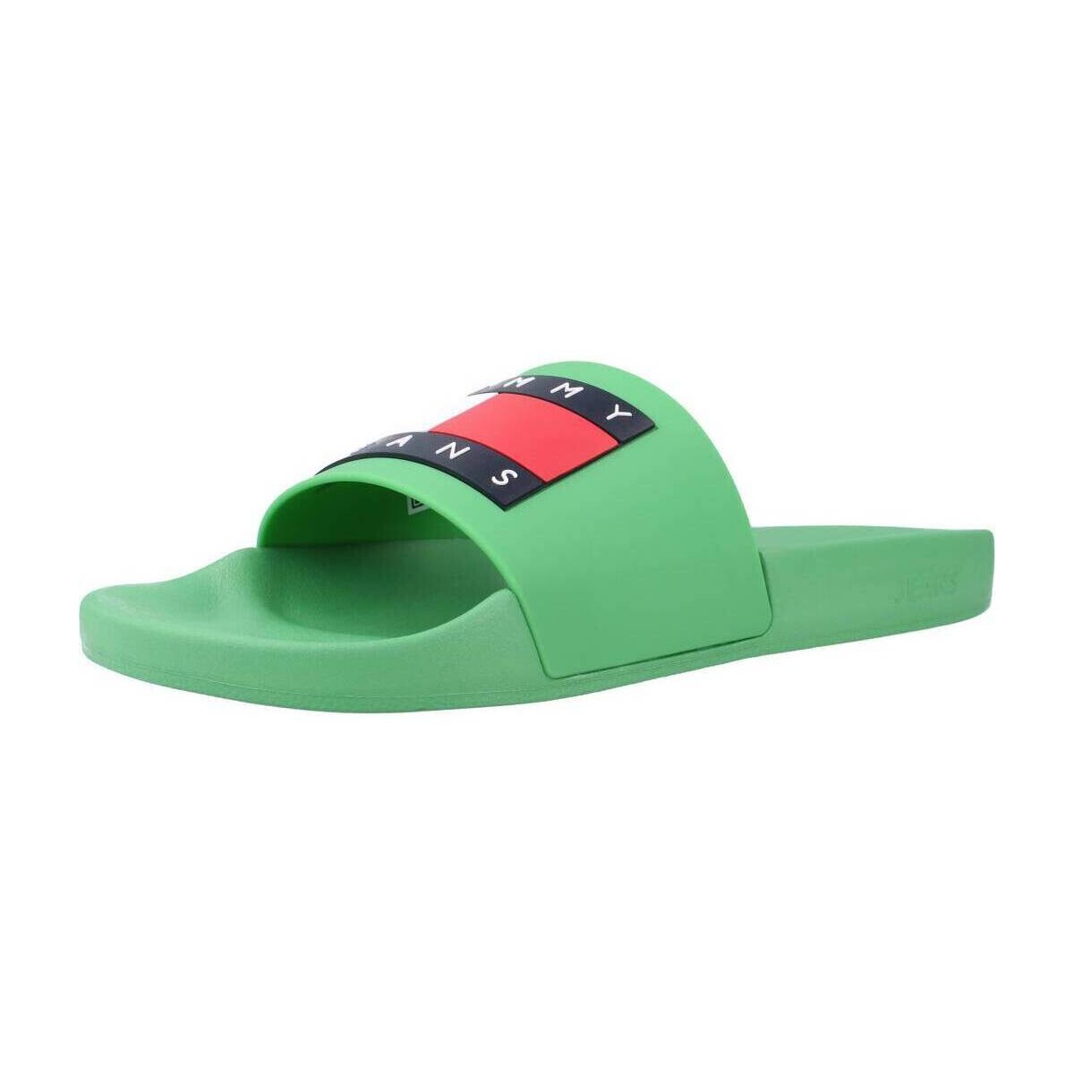 Pantofi Bărbați  Flip-Flops Tommy Jeans POOL SLIDE ESS verde