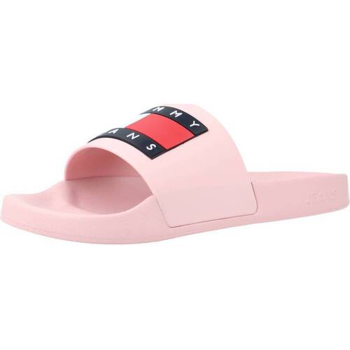 Pantofi Femei  Flip-Flops Tommy Jeans FLAG POOL SLD ESS roz
