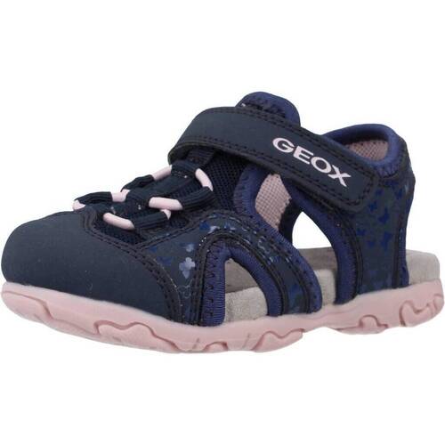 Pantofi Fete Sandale Geox B SANDAL FLAFFEE GIR albastru