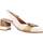 Pantofi Femei Balerin și Balerini cu curea Nemonic 2323N Alb
