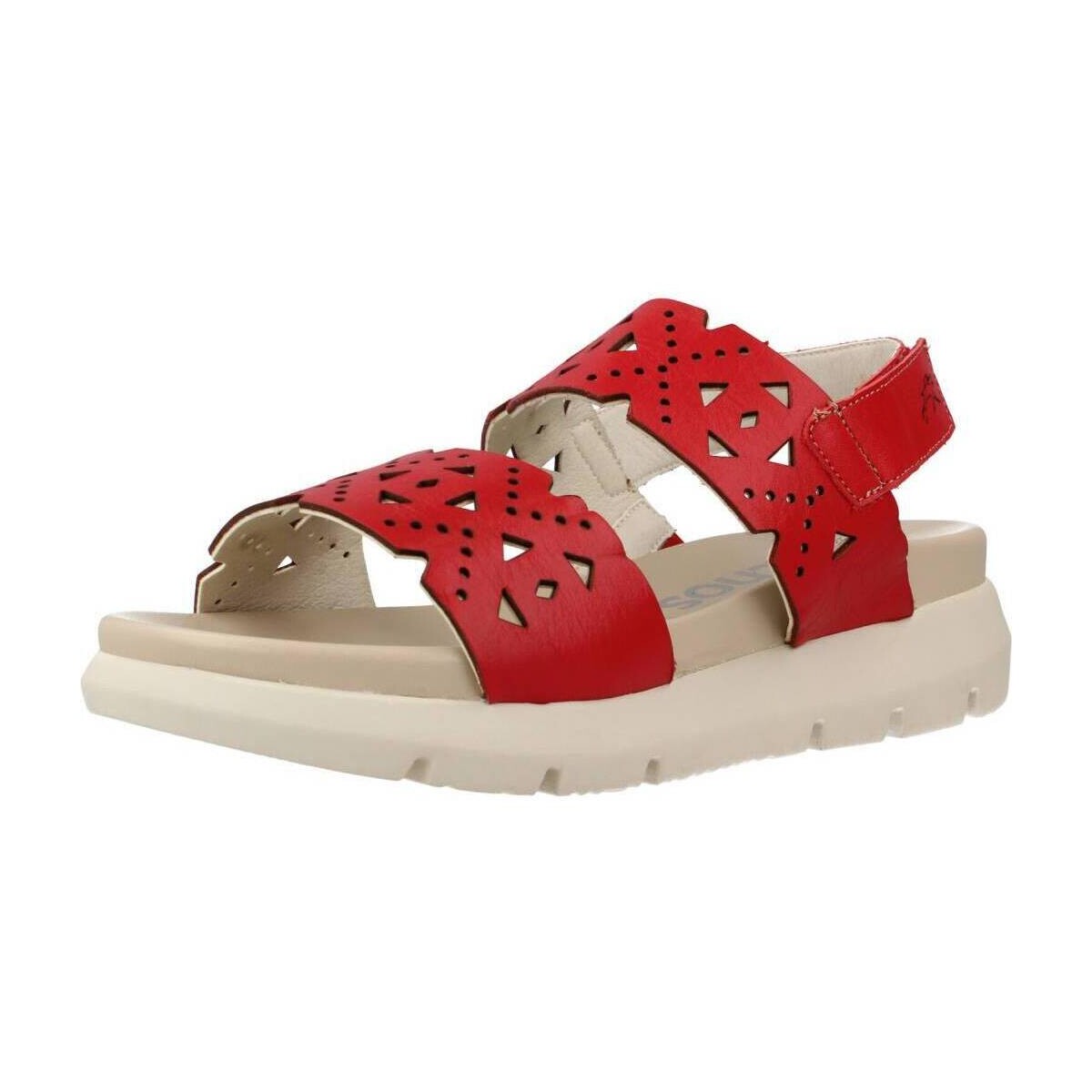 Pantofi Femei Sandale Fluchos F1710 roșu