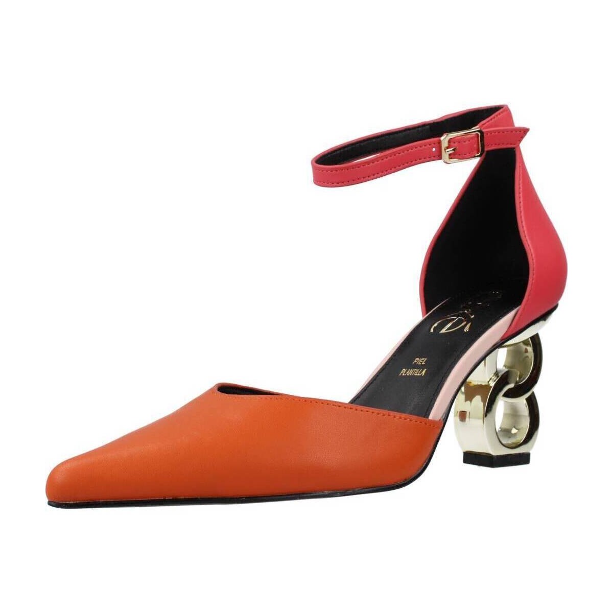 Pantofi Femei Pantofi cu toc Exé Shoes SARA 210 portocaliu