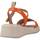 Pantofi Femei Sandale Doralatina 50121D portocaliu