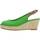 Pantofi Femei Sandale Tommy Hilfiger ICONIC ELBA SLING BACK W verde