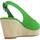 Pantofi Femei Sandale Tommy Hilfiger ICONIC ELBA SLING BACK W verde