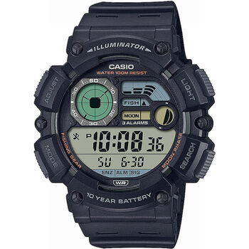 Ceasuri & Bijuterii Bărbați Ceasuri Digitale Casio WS-1500H-1AVEF, Quartz, 50mm, 10ATM Negru