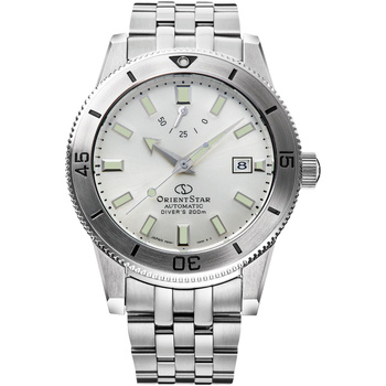 Ceasuri & Bijuterii Bărbați Ceasuri Analogice Orient RE-AU0502S00B, Automatic, 40mm, 20ATM Argintiu