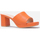 Pantofi Femei  Flip-Flops La Modeuse 66623_P155190 portocaliu