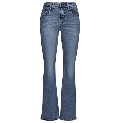 Îmbracaminte Femei Jeans flare / largi Levi's 726 HR FLARE Albastru