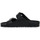 Pantofi Papuci de vară Birkenstock ARIZONA EVA BLACK WHITE CALZ N Negru
