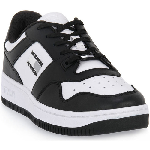 Pantofi Bărbați Sneakers Tommy Hilfiger BDS JEANS Alb