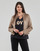 Îmbracaminte Femei Jachete din piele și material sintetic Vero Moda VMJOSE MARI SHORT FAUX SUEDE JACKET BOOS Maro